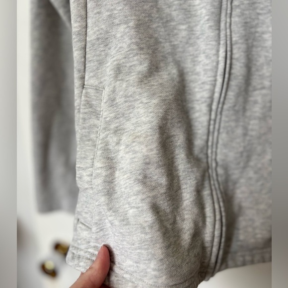 Bench Heather Grey Zip-Up Jacket - Size S - Picture 5 of 6